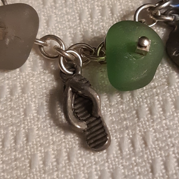 Sterling Beach Charms Bracelet - Picture 7 of 9